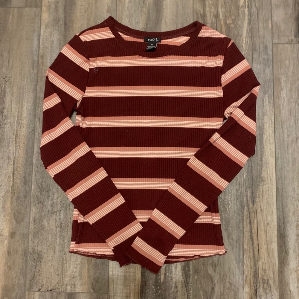 Striped long sleeve